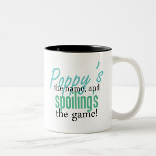 Tasse 2 Couleurs Le nom du pavot, et détérioration du jeu
