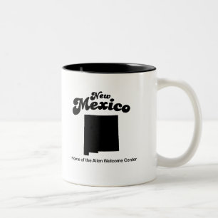 Tasse 2 Couleurs Le Nouveau Mexique - centre d'accueil étranger