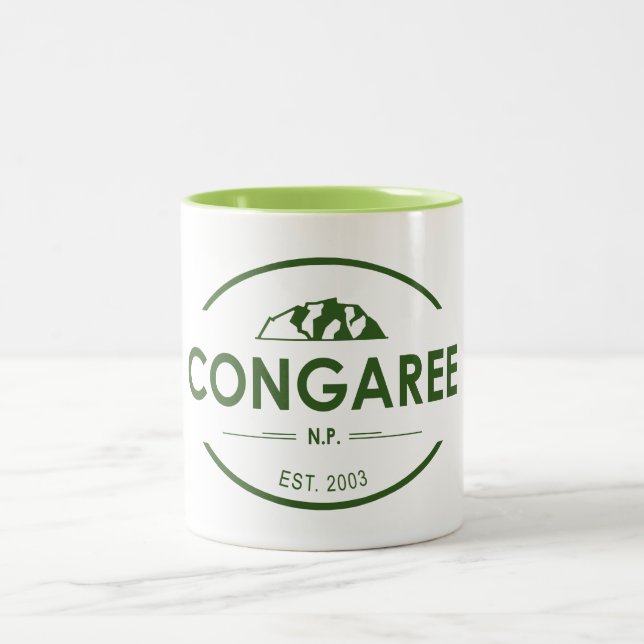 Tasse 2 Couleurs Le Parc national de Congaree (Centre)