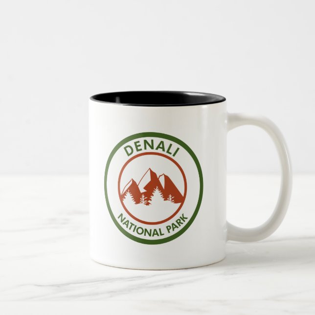 Tasse 2 Couleurs Le Parc national de Denali (Droit)