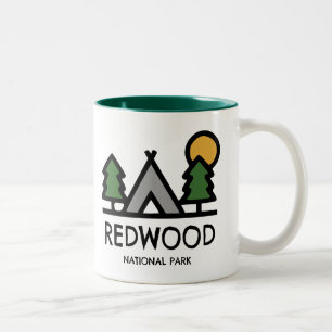 Tasse 2 Couleurs Le parc national de Redwood