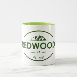 Tasse 2 Couleurs Le parc national de Redwood