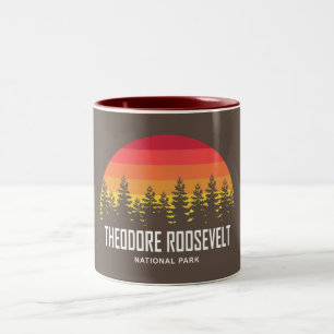Tasse 2 Couleurs Le Parc national de Theodore Roosevelt