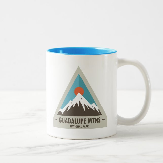 Tasse 2 Couleurs Le Parc national des Monts Guadalupe (Droit)