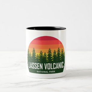 Tasse 2 Couleurs Le Parc national volcanique de Lassen
