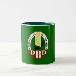 Tasse 2 Couleurs Le Parti démocrate de l'agriculteur Allemand de