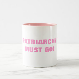 TASSE 2 COULEURS LE PATRIARCAT DOIT DISPARAÎTRE !