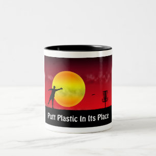 Tasse 2 Couleurs Le Plastique À La Place