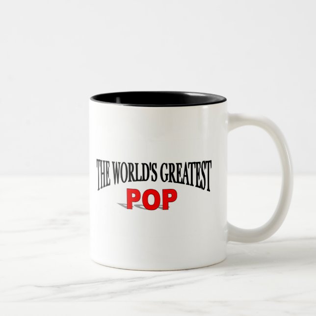 Tasse 2 Couleurs Le plus grand bruit du monde (Droit)