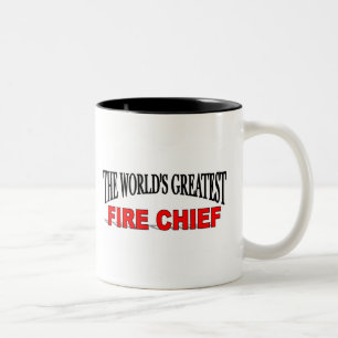 Tasse 2 Couleurs Le plus grand chef des pompiers du monde