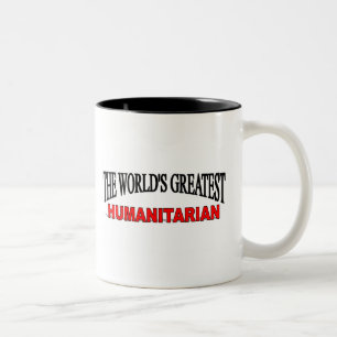 Tasse 2 Couleurs Le plus grand humanitaire du monde
