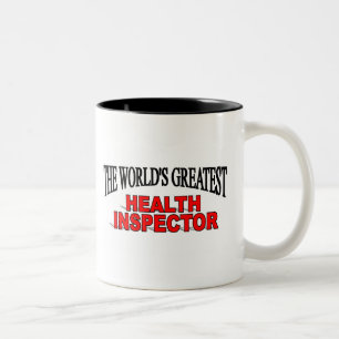 Tasse 2 Couleurs Le plus grand inspecteur de la santé du monde