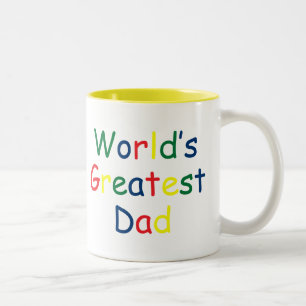 Tasse 2 Couleurs Le plus grand papa des mondes