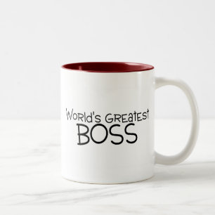 Tasse 2 Couleurs Le plus grand patron des mondes