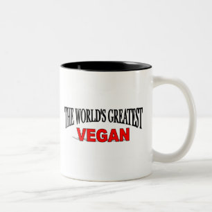 Tasse 2 Couleurs Le plus grand végétalien du monde