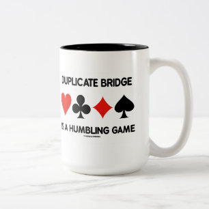 Tasse 2 Couleurs Le Pont Dupliqué Est Un Jeu Humble 4 Costumes Cart