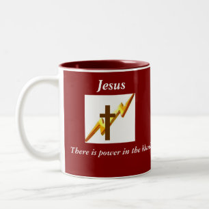 Tasse 2 Couleurs Le pouvoir dans le sang
