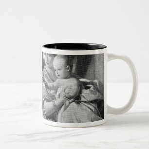 Tasse 2 Couleurs Le premier de mai 1851, gravé par Werner