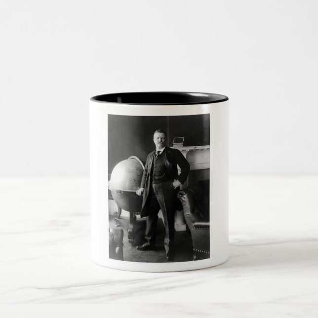 Tasse 2 Couleurs Le Président Theodore Roosevelt (Centre)