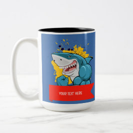 TASSE 2 COULEURS LE REQUIN