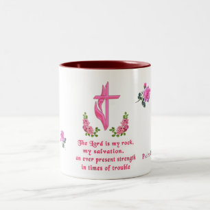 Tasse 2 Couleurs Le Seigneur est mon rocher