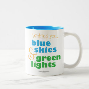 Tasse 2 Couleurs Le souhait de parachutistes
