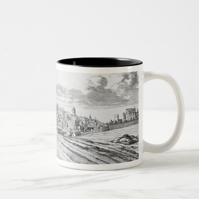 Tasse 2 Couleurs Le Southside du château d'Edimbourg (Droit)