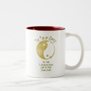 Tasse 2 Couleurs Le Tao du café