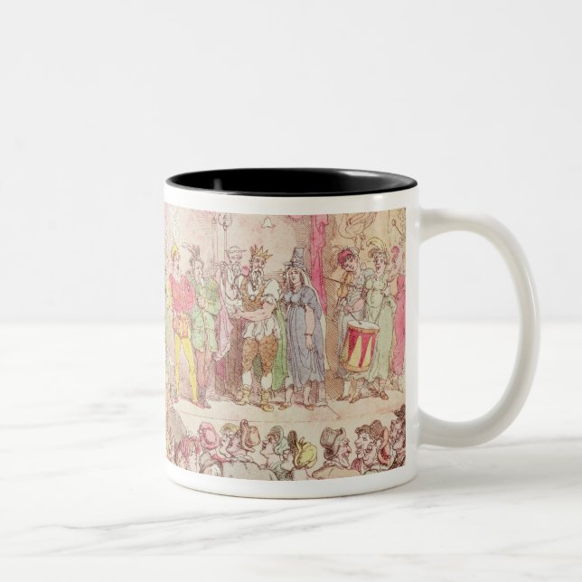 Tasse 2 Couleurs Le théâtre de Richardson, édité par Ackermann (Droit)