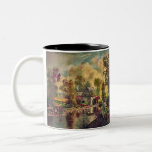 Tasse 2 Couleurs Le vieux ruisseau Mill