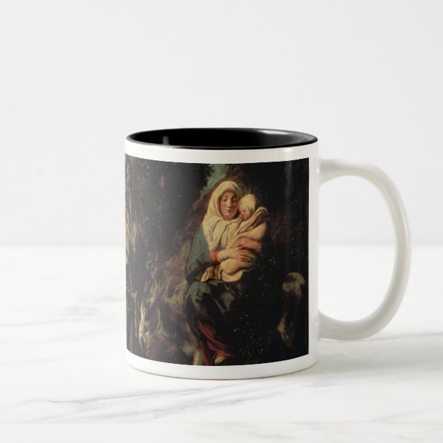 Tasse 2 Couleurs Le vol en l'Egypte, XVIIème siècle (Droit)