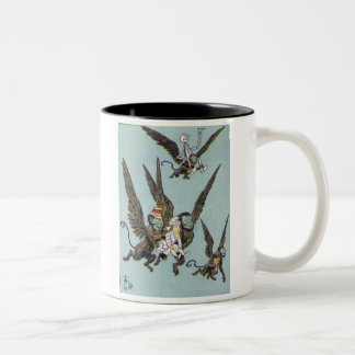 Tasse 2 Couleurs Le vol Monkeys la couleur