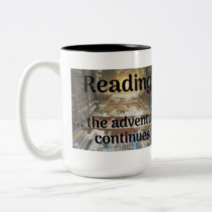 Tasse 2 Couleurs Lecture, l'aventure continue
