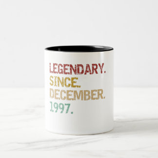 Tasse 2 Couleurs Légendaire depuis décembre 1997