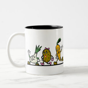 Tasse 2 Couleurs Légumes