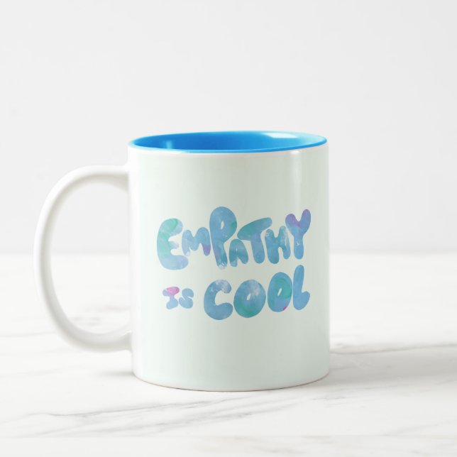 Tasse 2 Couleurs L'empathie est Cool (Gauche)
