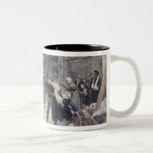 Tasse 2 Couleurs L'entrée dans Belfort du commandant allemand