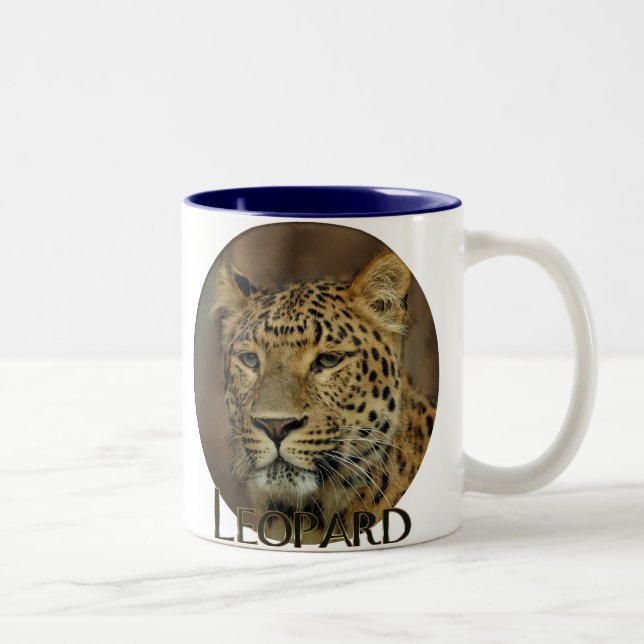 Tasse 2 Couleurs Leopard Lovers (Droit)