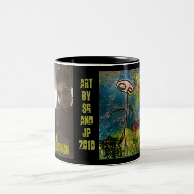 Tasse 2 Couleurs Les "amis pour toujours" attaquent (Centre)