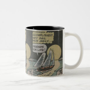 Tasse 2 Couleurs les années 50 Adventure Comics Meilleur cadeau p