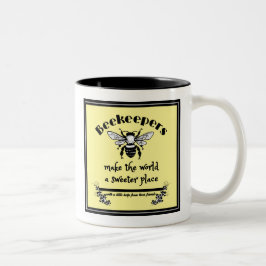 Tasse 2 Couleurs Les apiculteurs font du monde un endroit plus doux