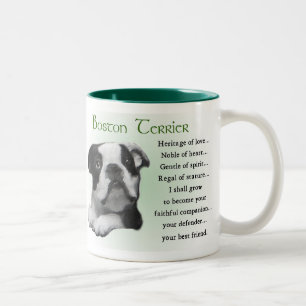 Tasse 2 Couleurs Les cadeaux de Boston Terrier
