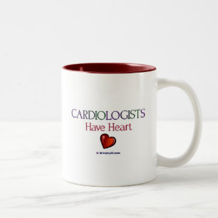Tasse 2 Couleurs Les cardiologues ont le coeur