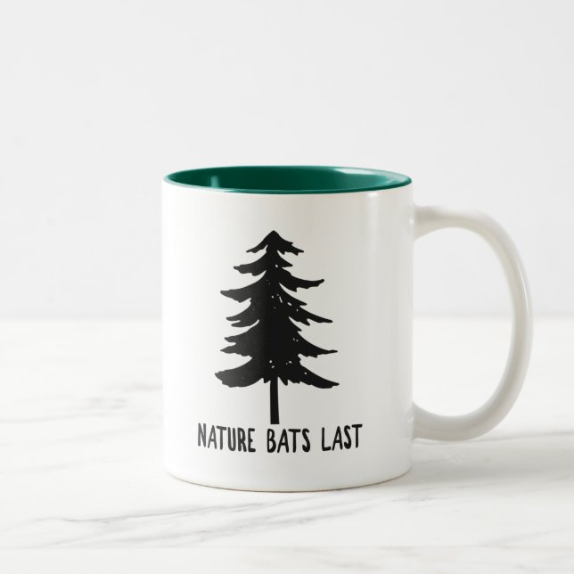 Tasse 2 Couleurs Les chauves-souris naturelles Dernières (Droit)