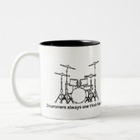 Les Drummers Utilisent Leurs Têtes