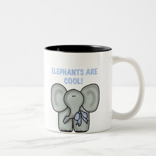 Tasse 2 Couleurs Les éléphants sont frais
