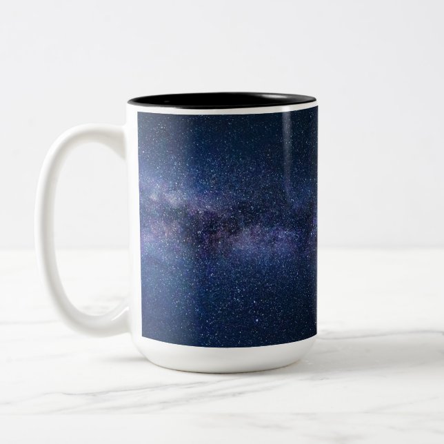 Tasse 2 Couleurs Les étoiles dans la voie lactée (Gauche)