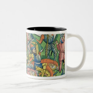 Tasse 2 Couleurs Les exodes 17 8-15 Aaron et Hur soutiennent les