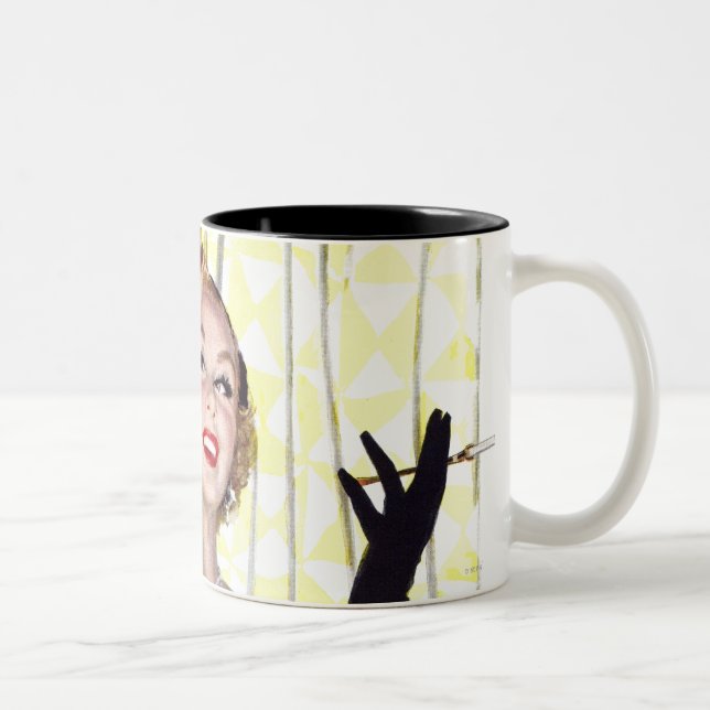 Tasse 2 Couleurs Les femmes intelligentes sont dangereuses aussi (Droit)