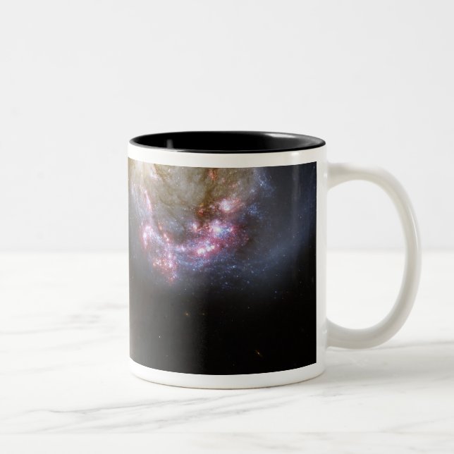 Tasse 2 Couleurs Les galaxies d'Antennes (Droit)